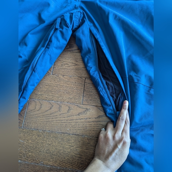 RIPZONE thermal fleece insulated ski/snowboarding/snow pants blue women's size M - Picture 3 of 13